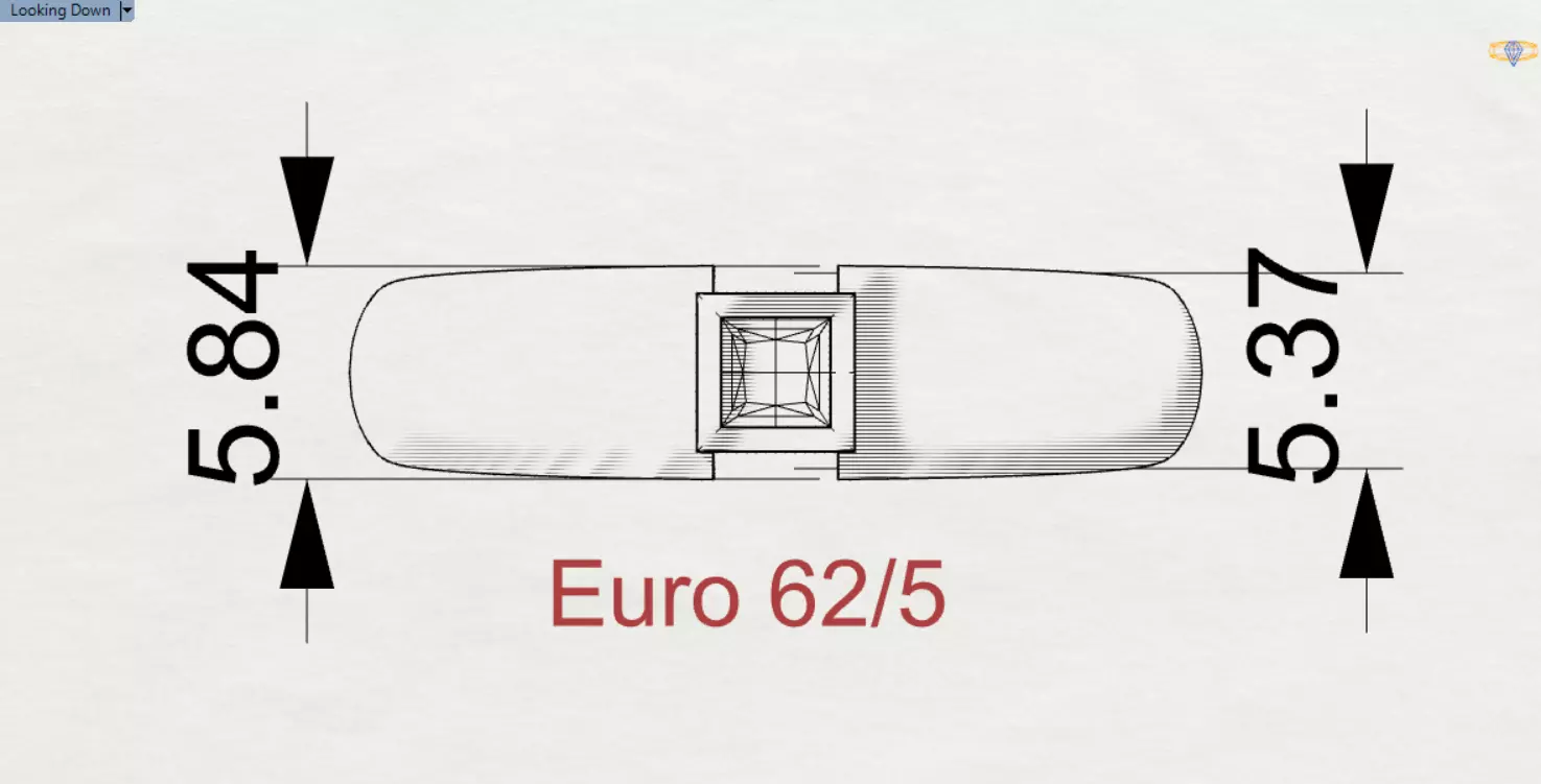 Man solitaire ring modern design model mr0234 3D print model_23