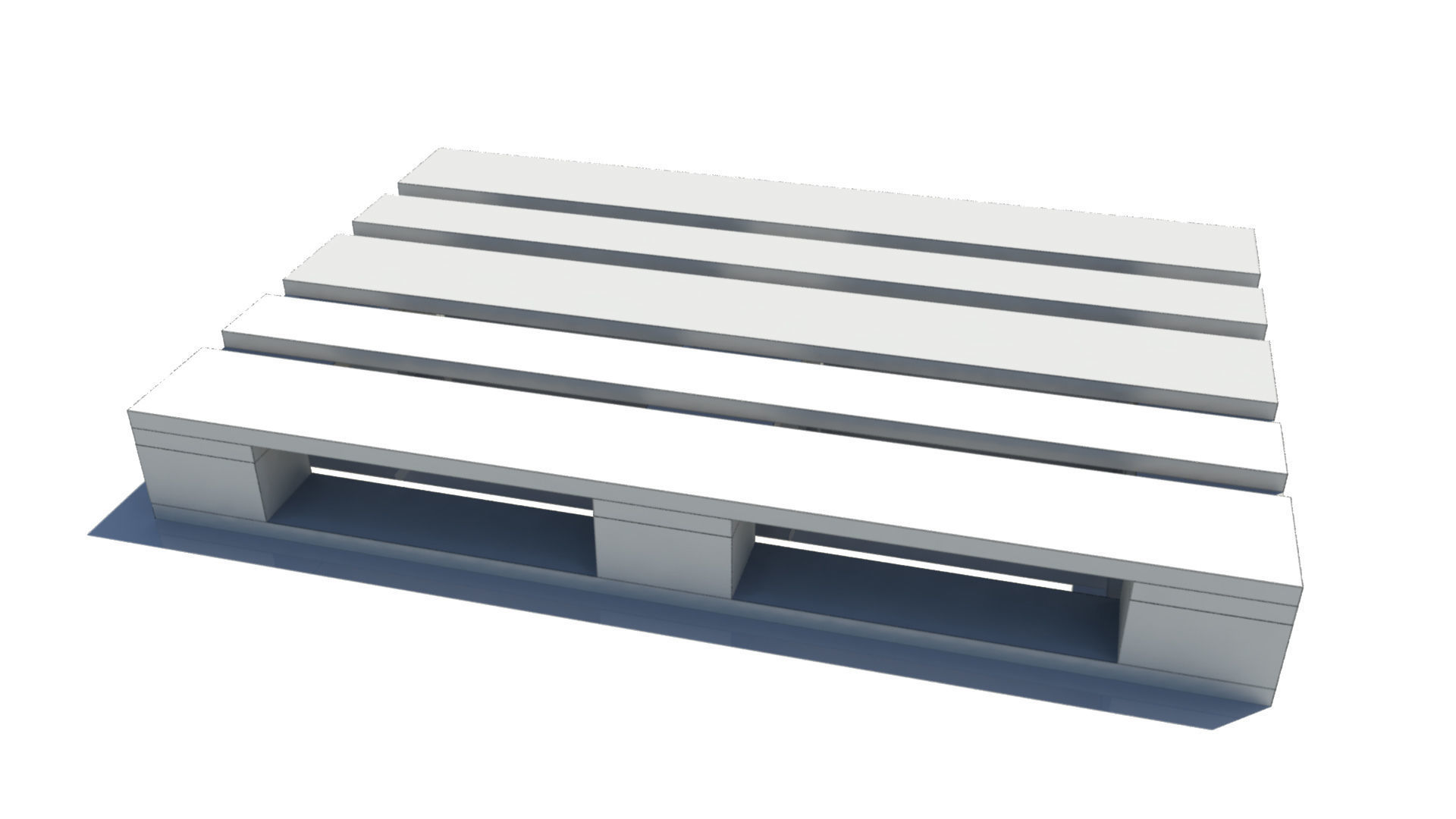 Pallet with Boxes Low poly Low-poly 3D model_13