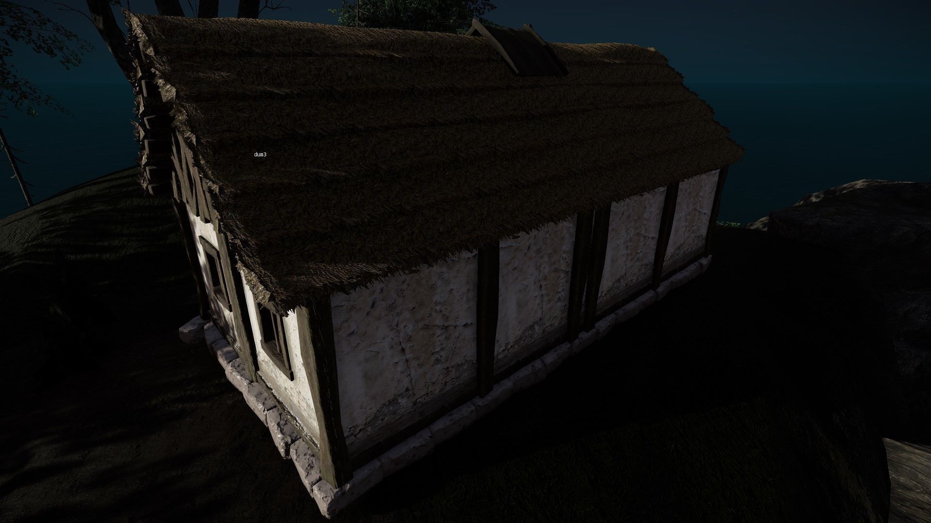 Medieval House Low poly  Low-poly 3D model_12