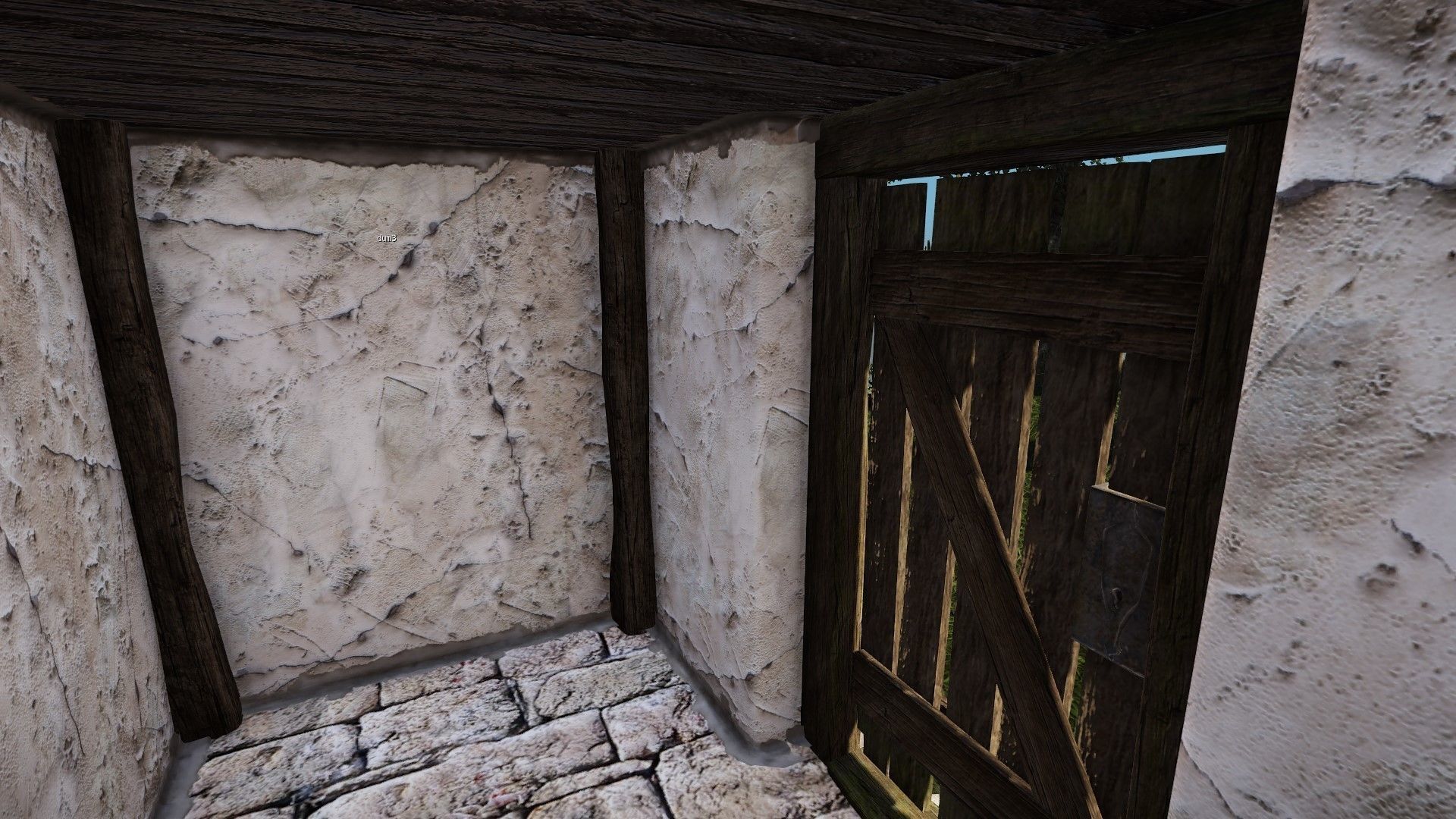 Medieval House Low poly  Low-poly 3D model_22