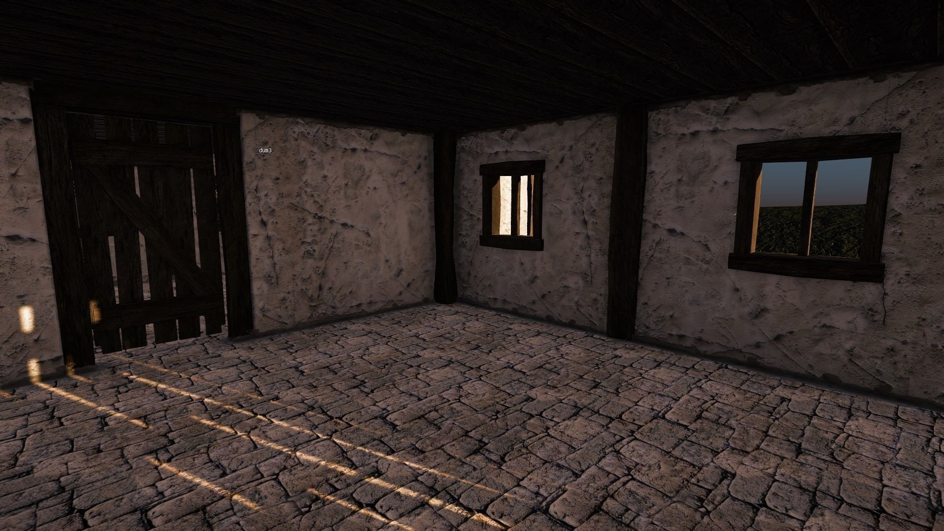 Medieval House Low poly  Low-poly 3D model_17