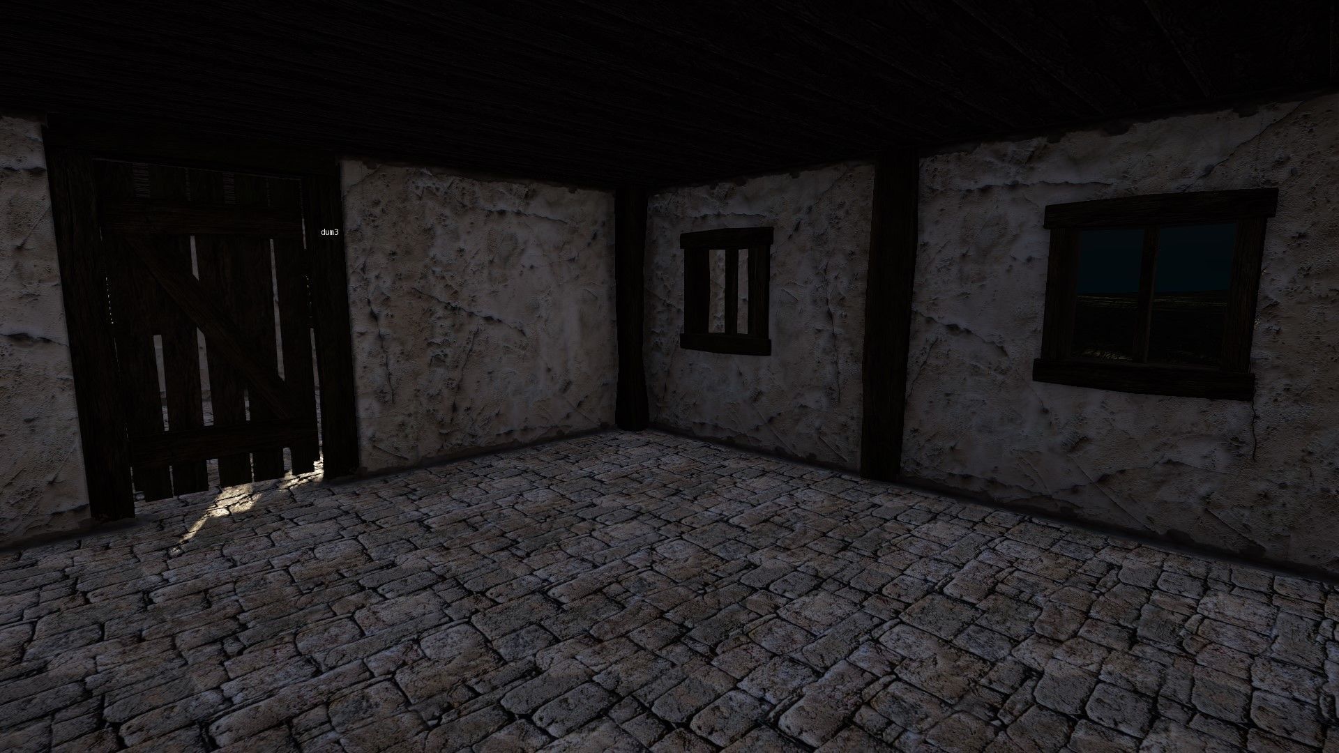 Medieval House Low poly  Low-poly 3D model_18