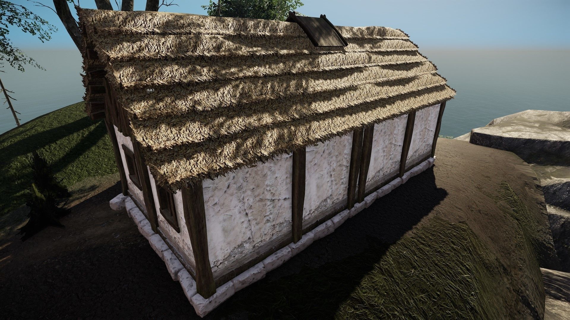 Medieval House Low poly  Low-poly 3D model_10