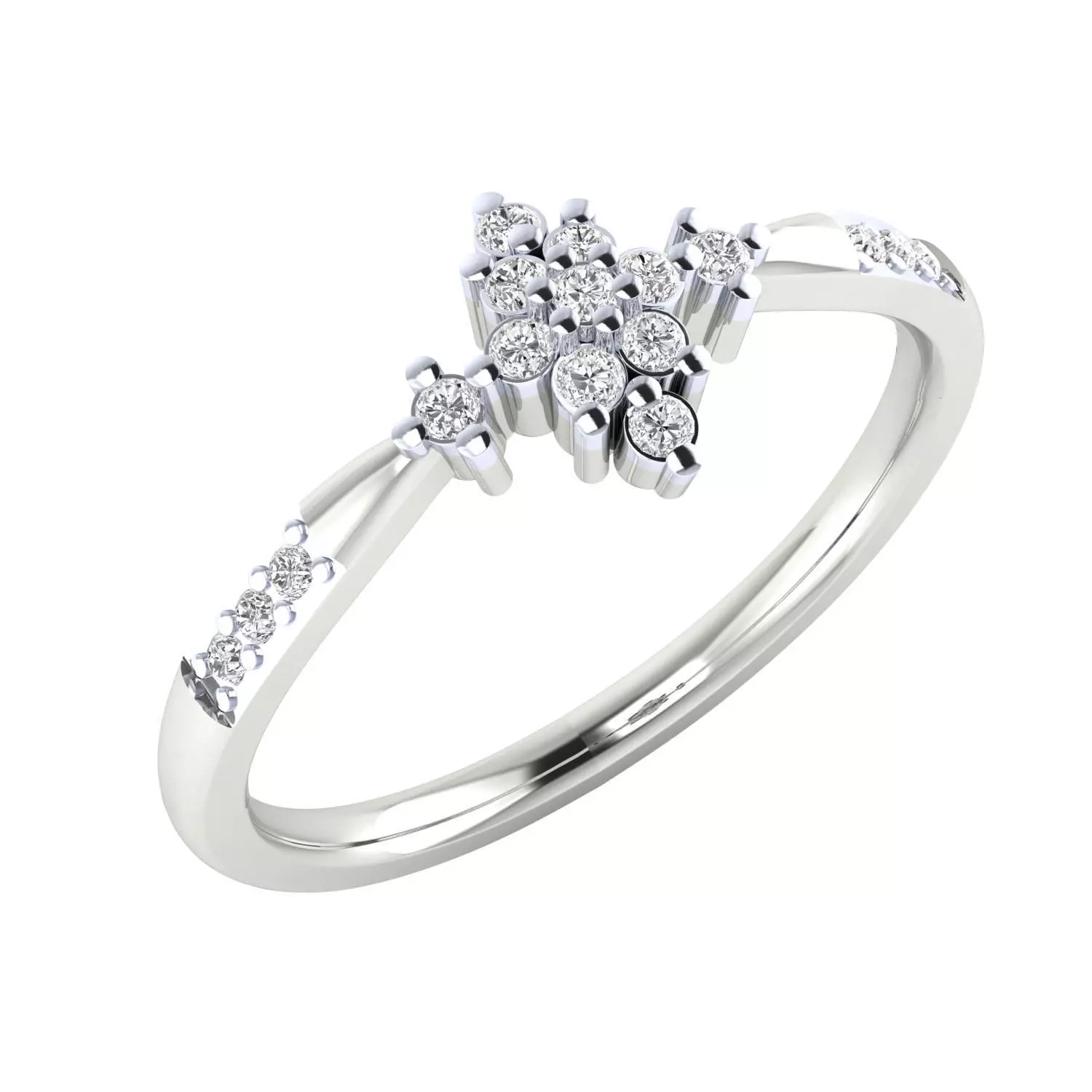 Women Ring Render 3dm STL MTL SLC JCD OBJ FBX Details 3D print model_12