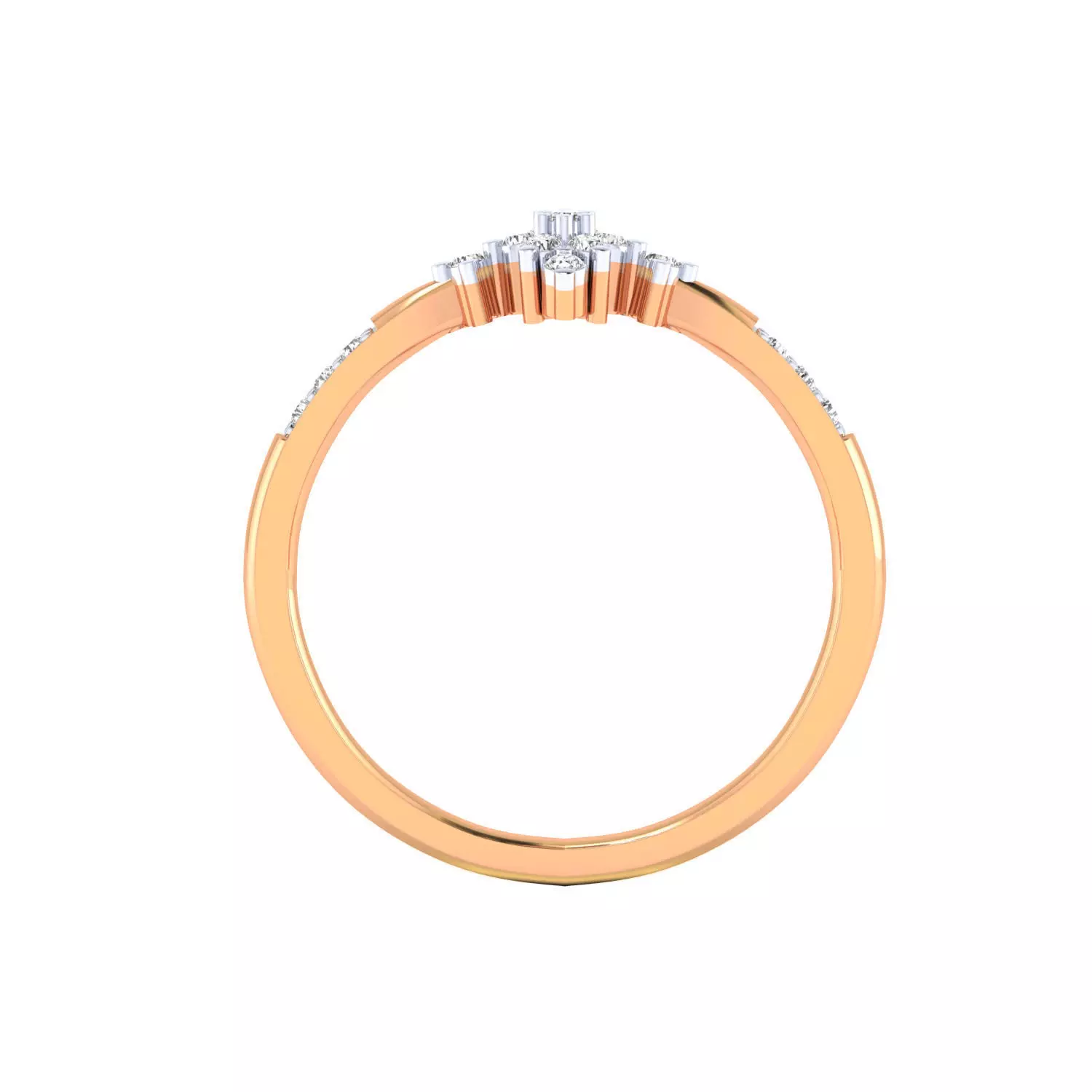 Women Ring Render 3dm STL MTL SLC JCD OBJ FBX Details 3D print model_3