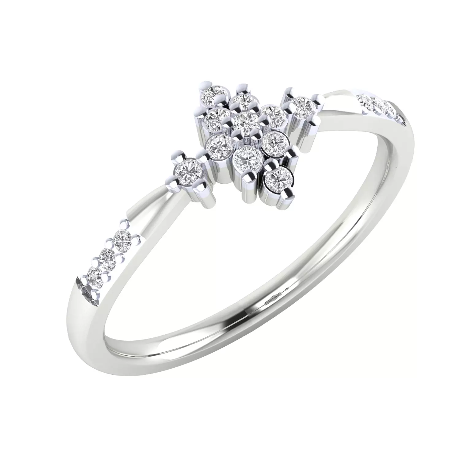 Women Ring Render 3dm STL MTL SLC JCD OBJ FBX Details 3D print model_2