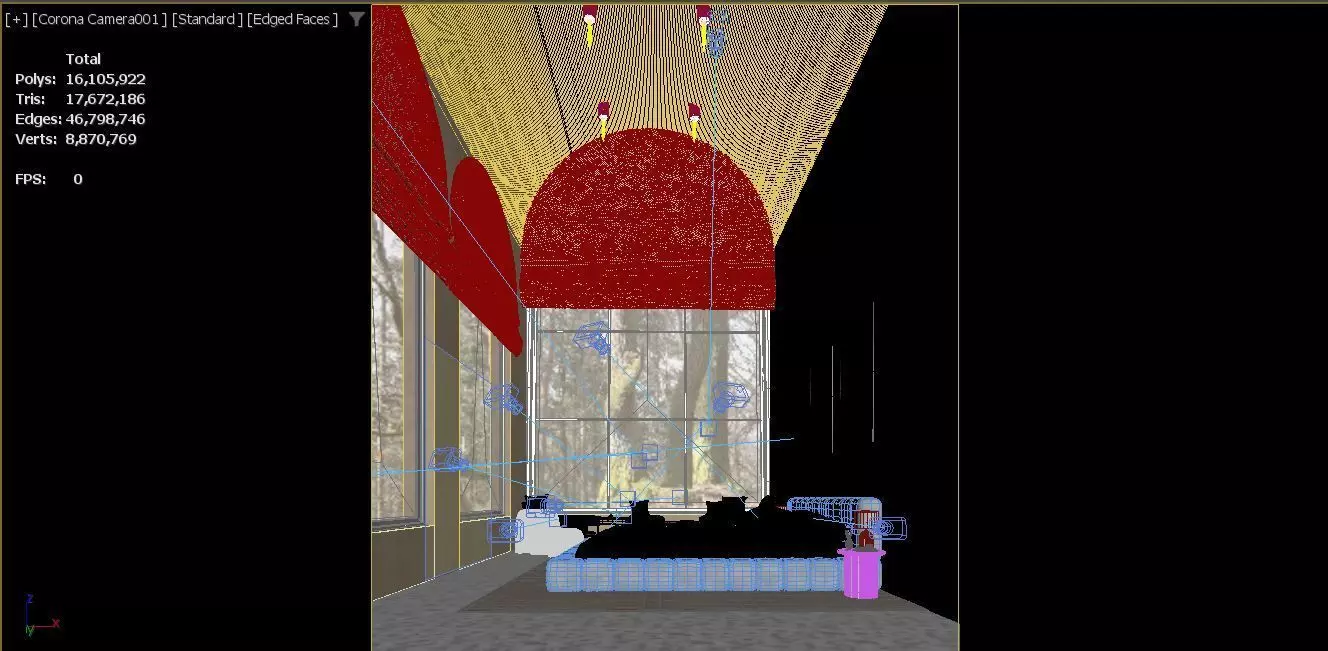 Bed Room 3D model_13