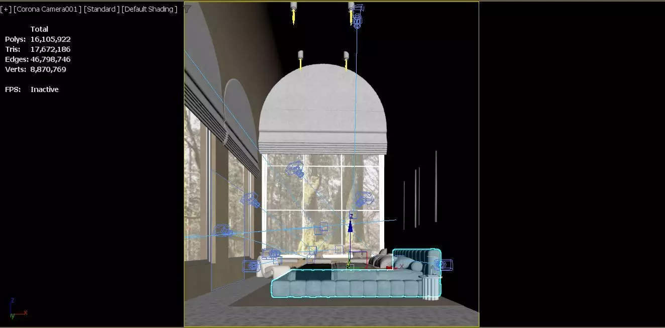 Bed Room 3D model_18