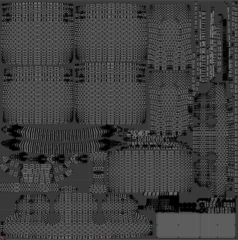 Hermes Birkin Crocodile Moss Green 3D Model Low-poly 3D model_5