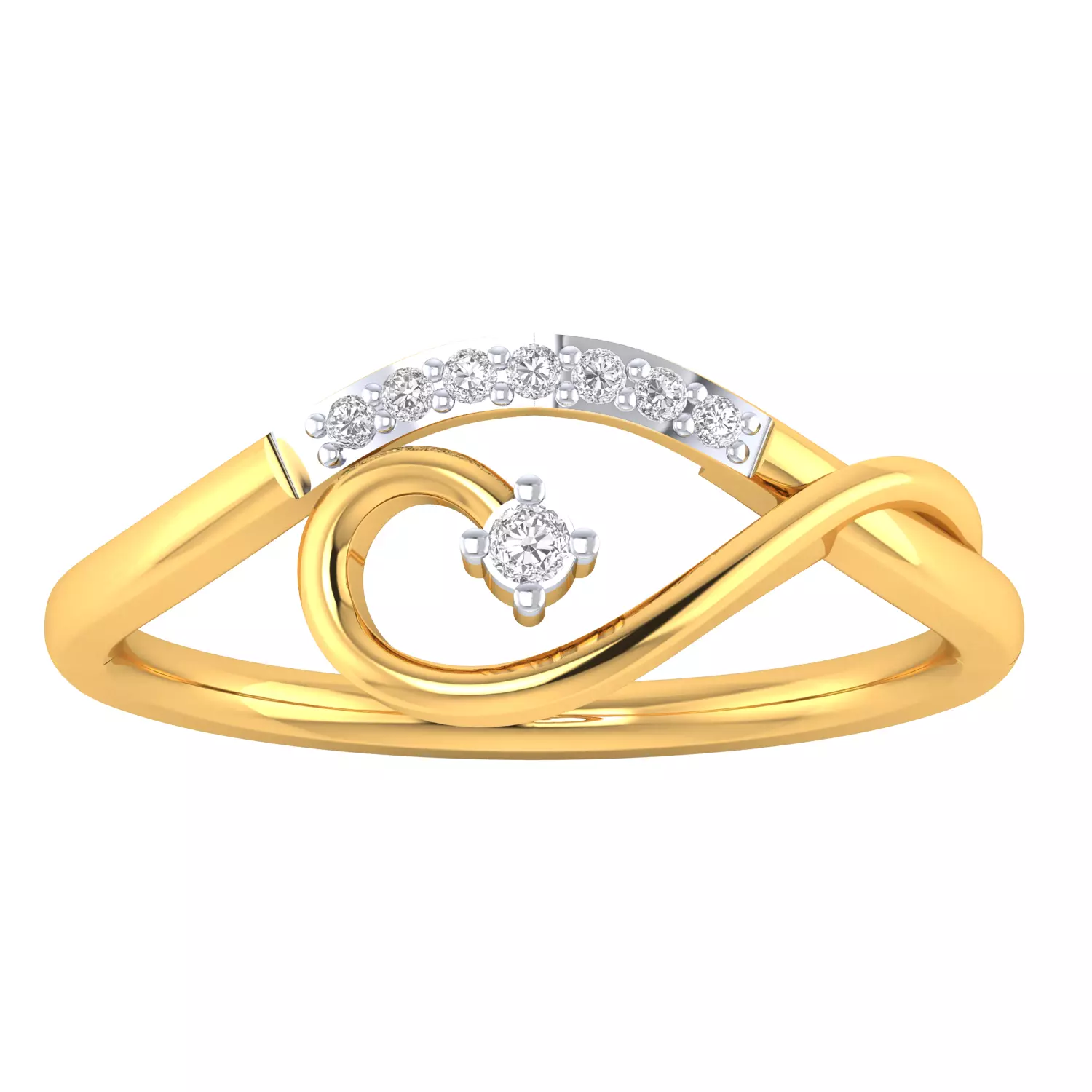  Women Ring Render 3dm STL MTL SLC JCD OBJ FBX Details 3D print model_22