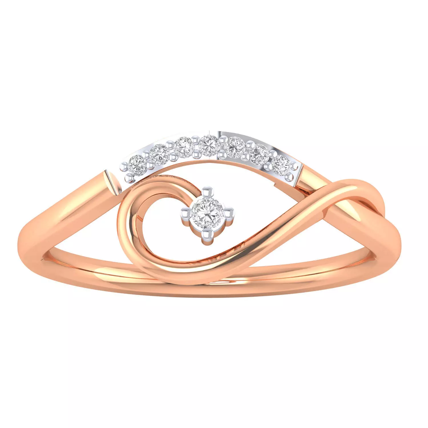  Women Ring Render 3dm STL MTL SLC JCD OBJ FBX Details 3D print model_1