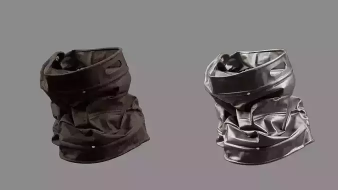 Crushed Keg 05 3D model 6