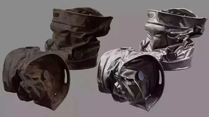 Crushed Keg 05 3D model