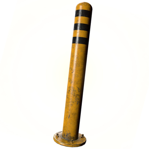 Bollard Barrier Low poly Low-poly 3D model 5