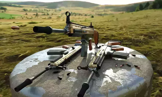 Realistic Assault Rifle