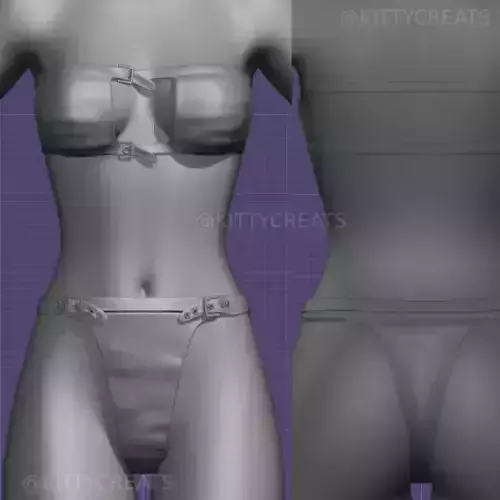 ANNY SET for sale  Low-poly 3D model