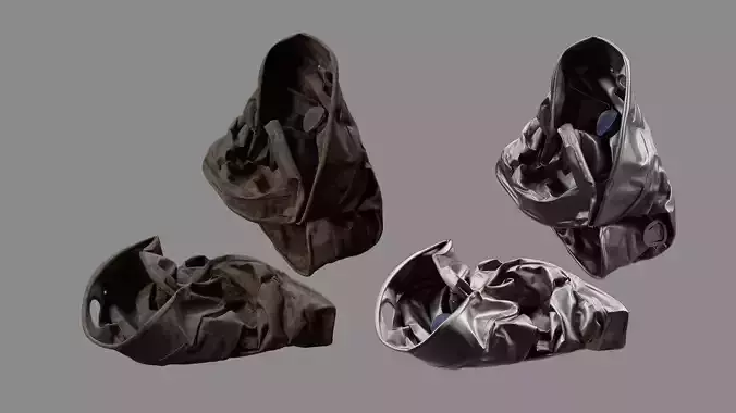 Crushed Keg 07 3D model