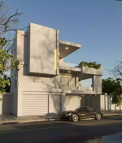 Exterior Scene 3D model