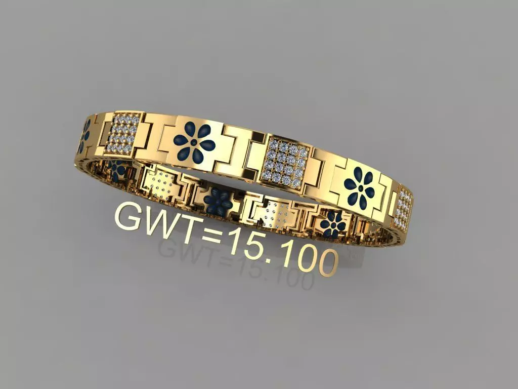 FASION BANGEL 3D model_2