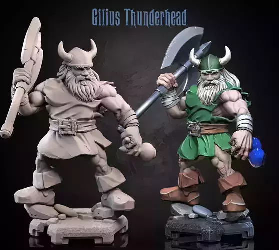 Gilius Thunderhead 3D print model