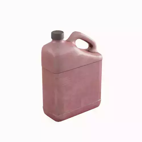 Plastic Jerrycan 01 Low-poly 3D model