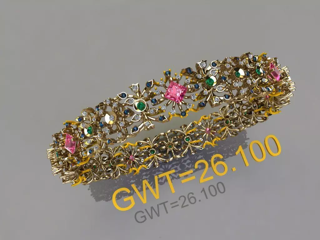 FASION BANGEL 3D model_2