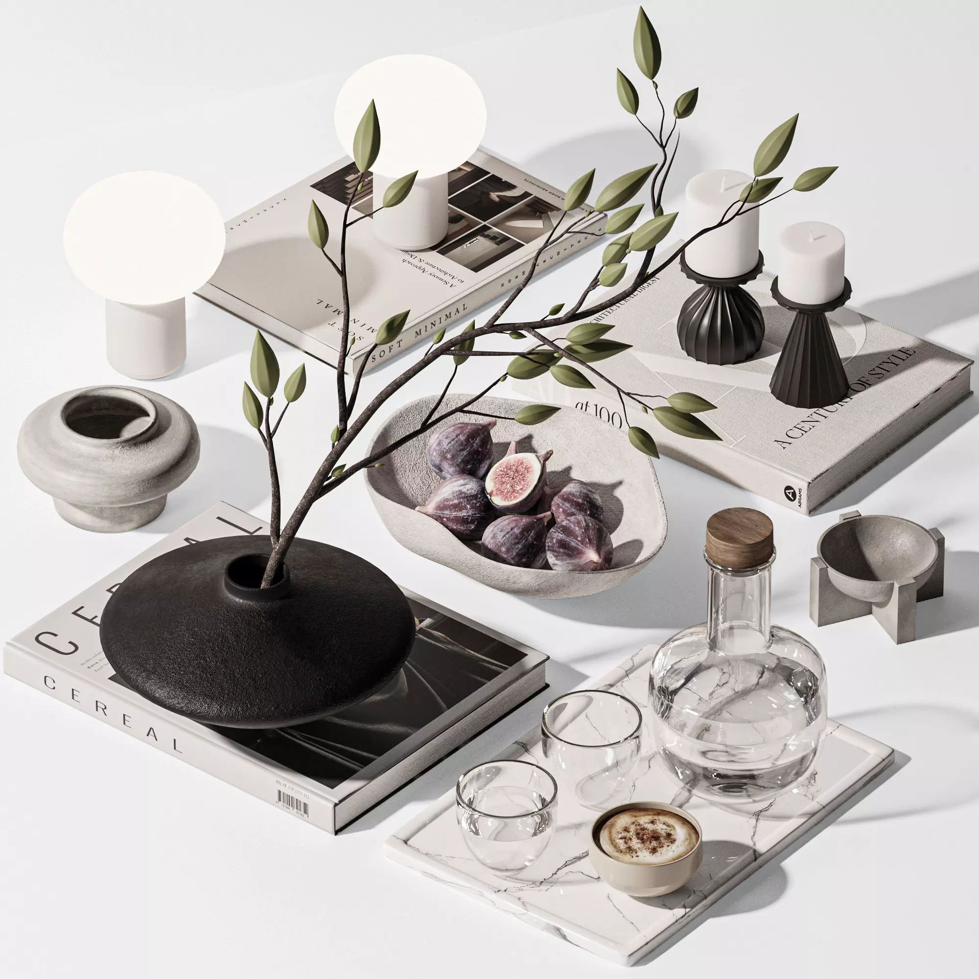 Decorative set-H14 3D model_0