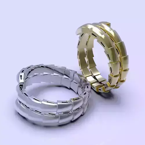 serpenti bvlgari snake ring