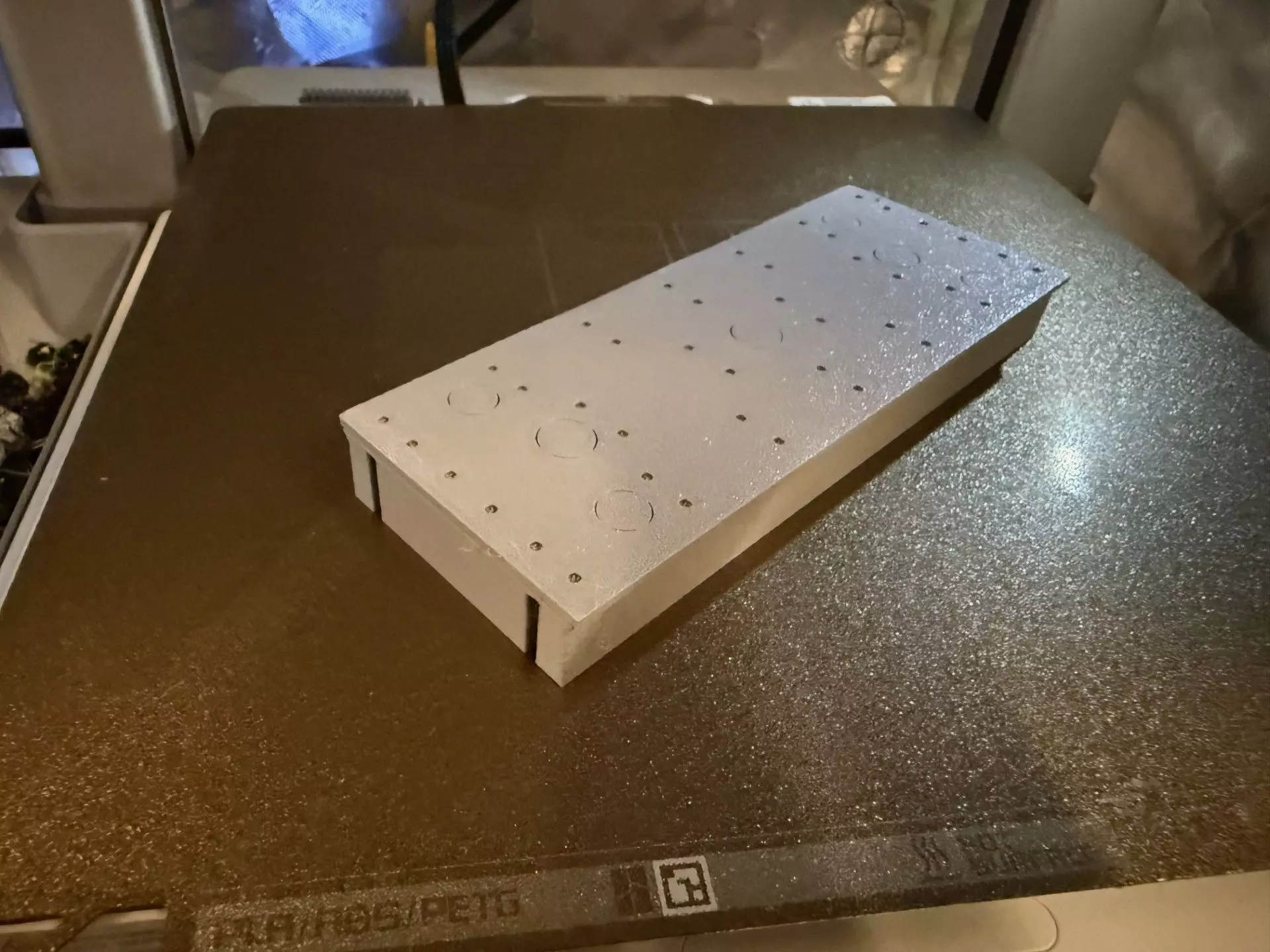 Model Railway Straight Island Platform Brick Base multi Widths 3D print model_20