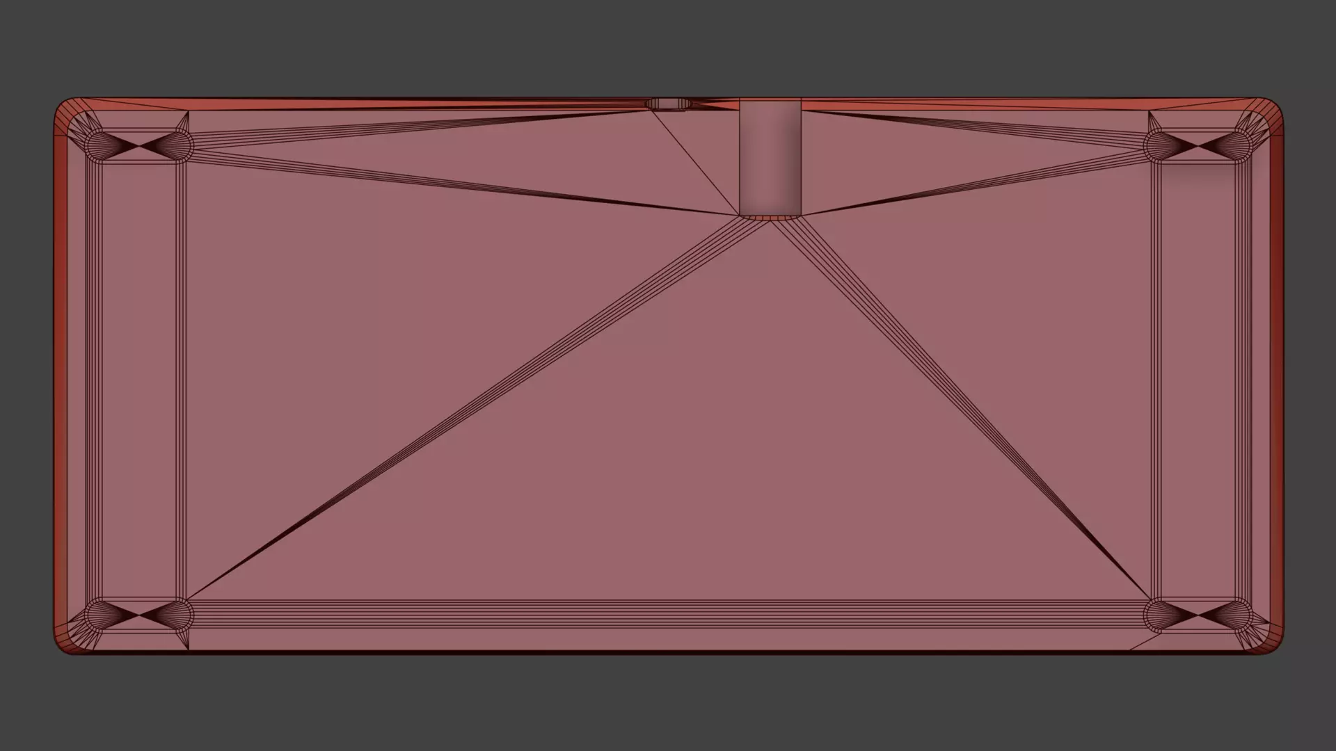 Mechanical Keyboard - Gaming Keyboard - Wireless Keyboard- RETRO Low-poly 3D model_9