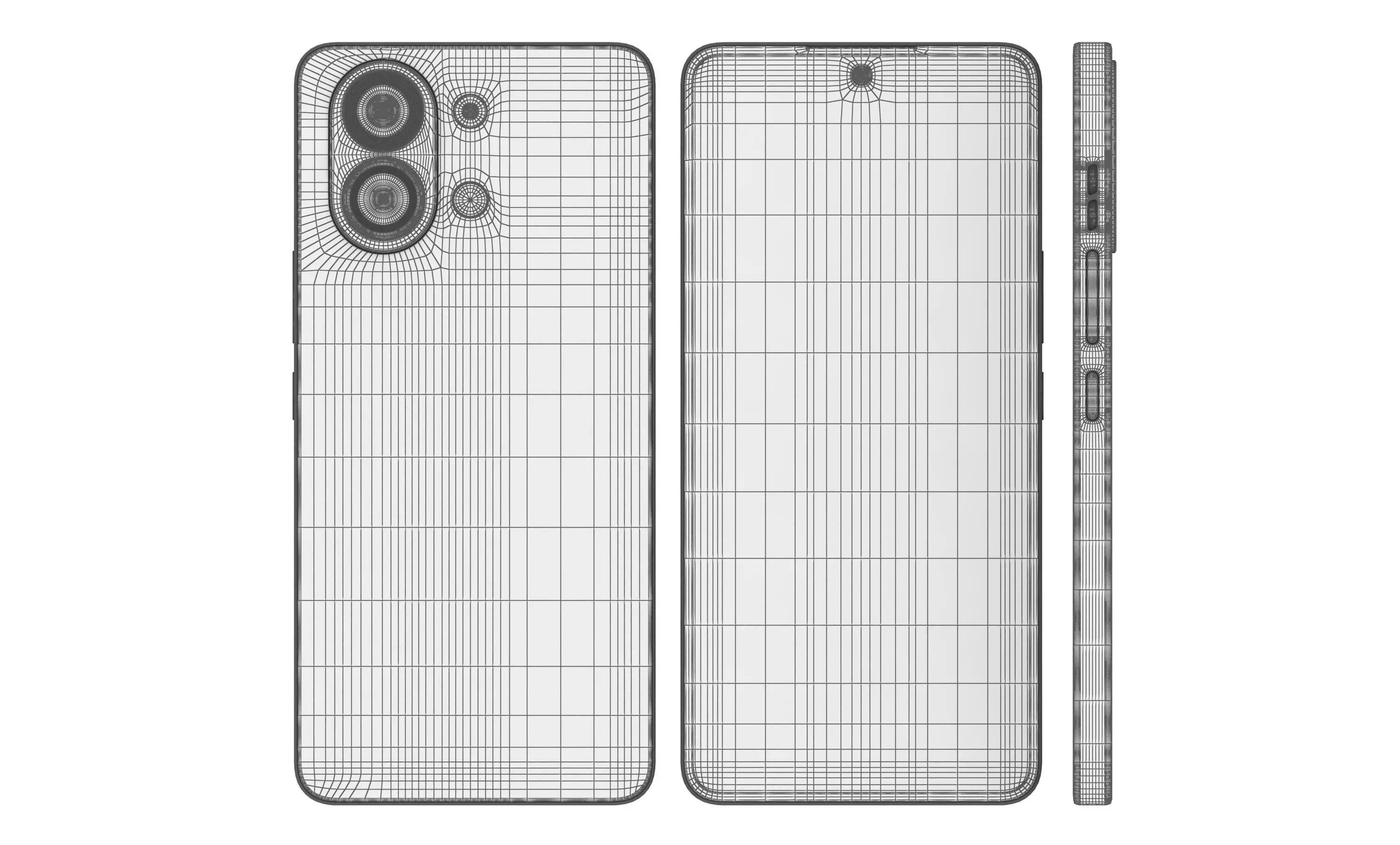 OPPO K13 Turbo Pro Black Warrior 3D model_21