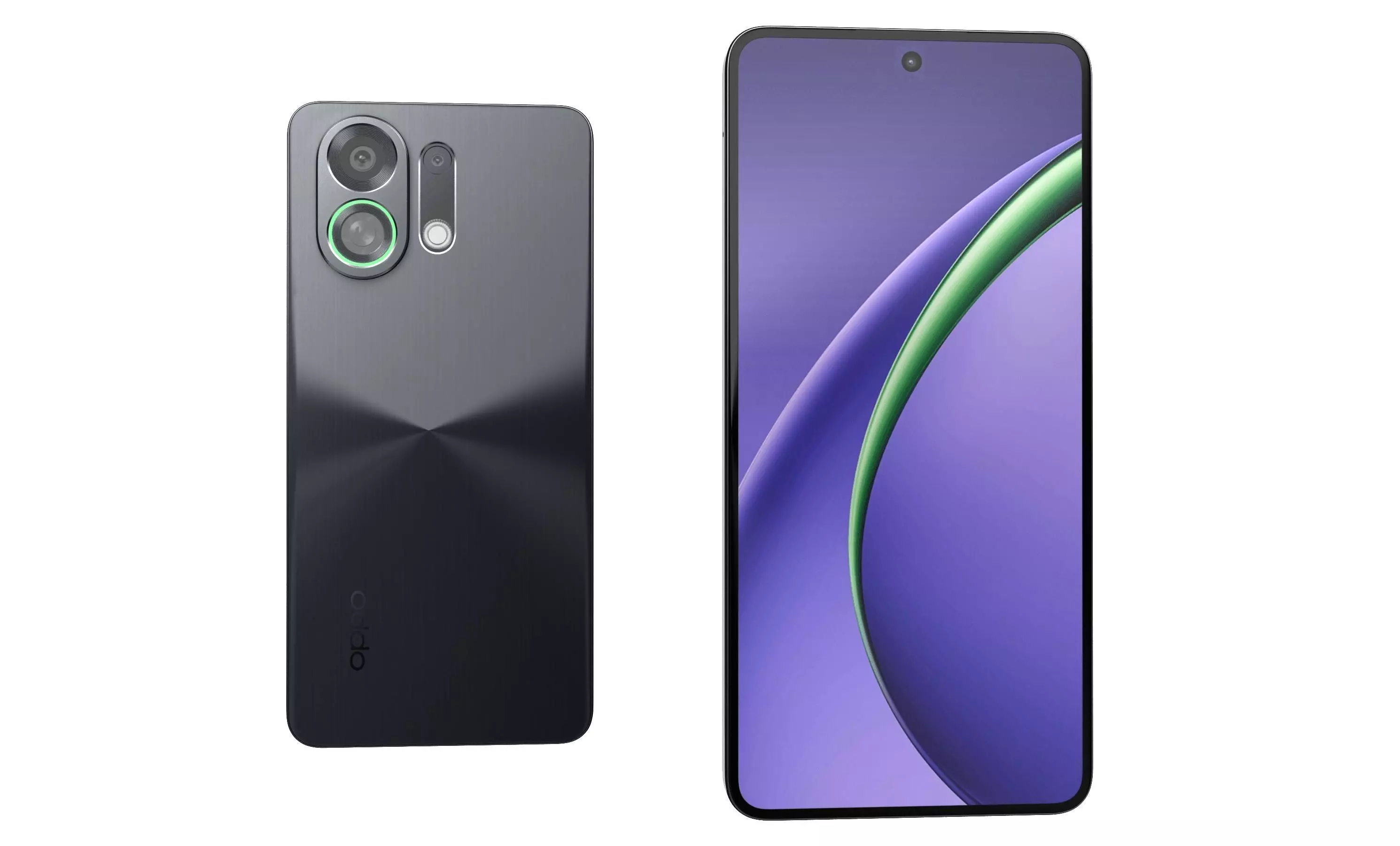 OPPO K13 Turbo Pro Black Warrior 3D model_2