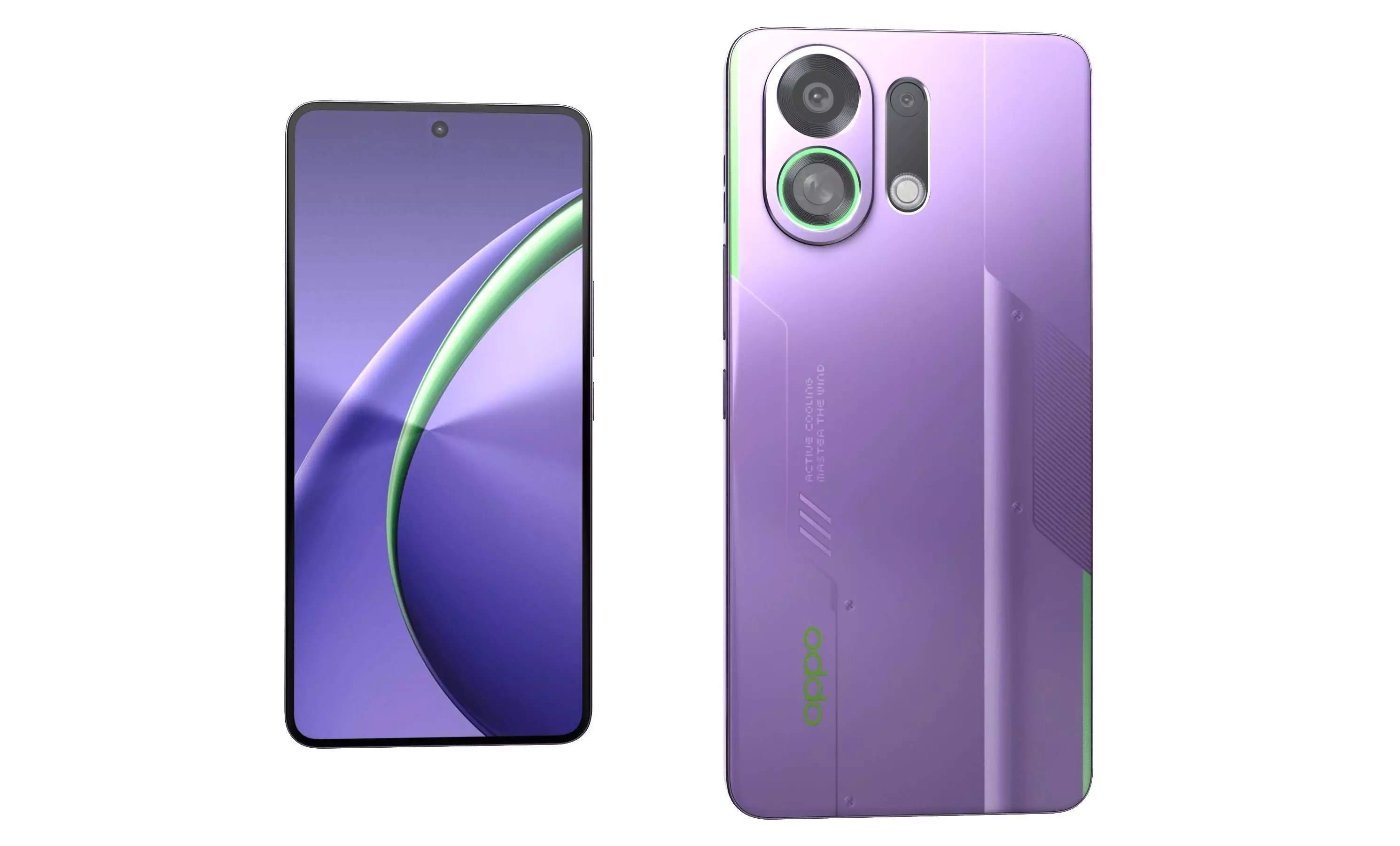 OPPO K13 Turbo Pro Purple 3D model_0