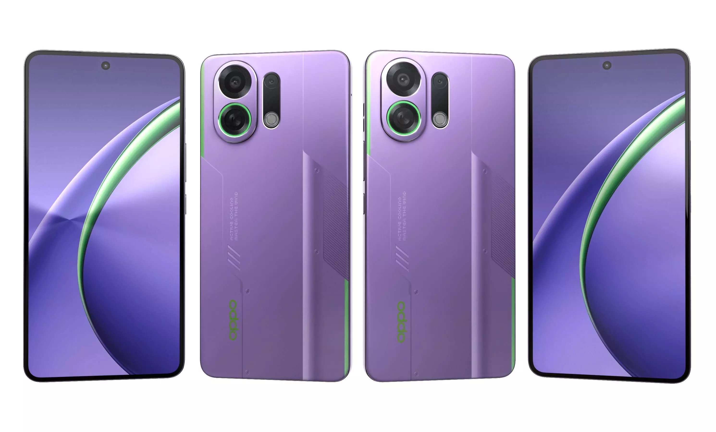 OPPO K13 Turbo Pro Purple 3D model_11