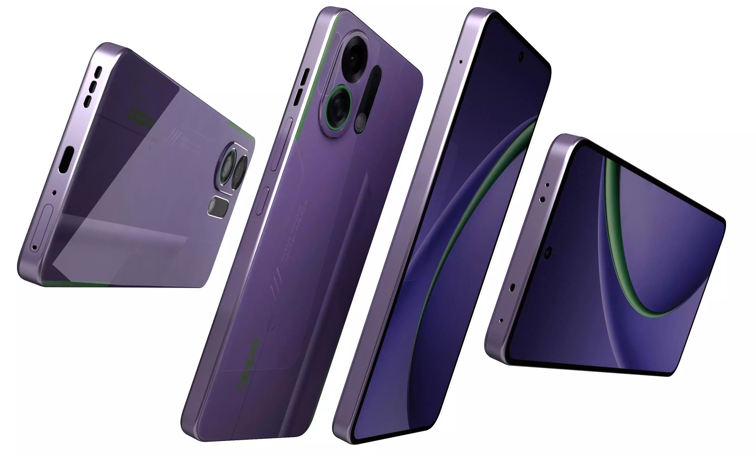 OPPO K13 Turbo Pro Purple 3D model_7