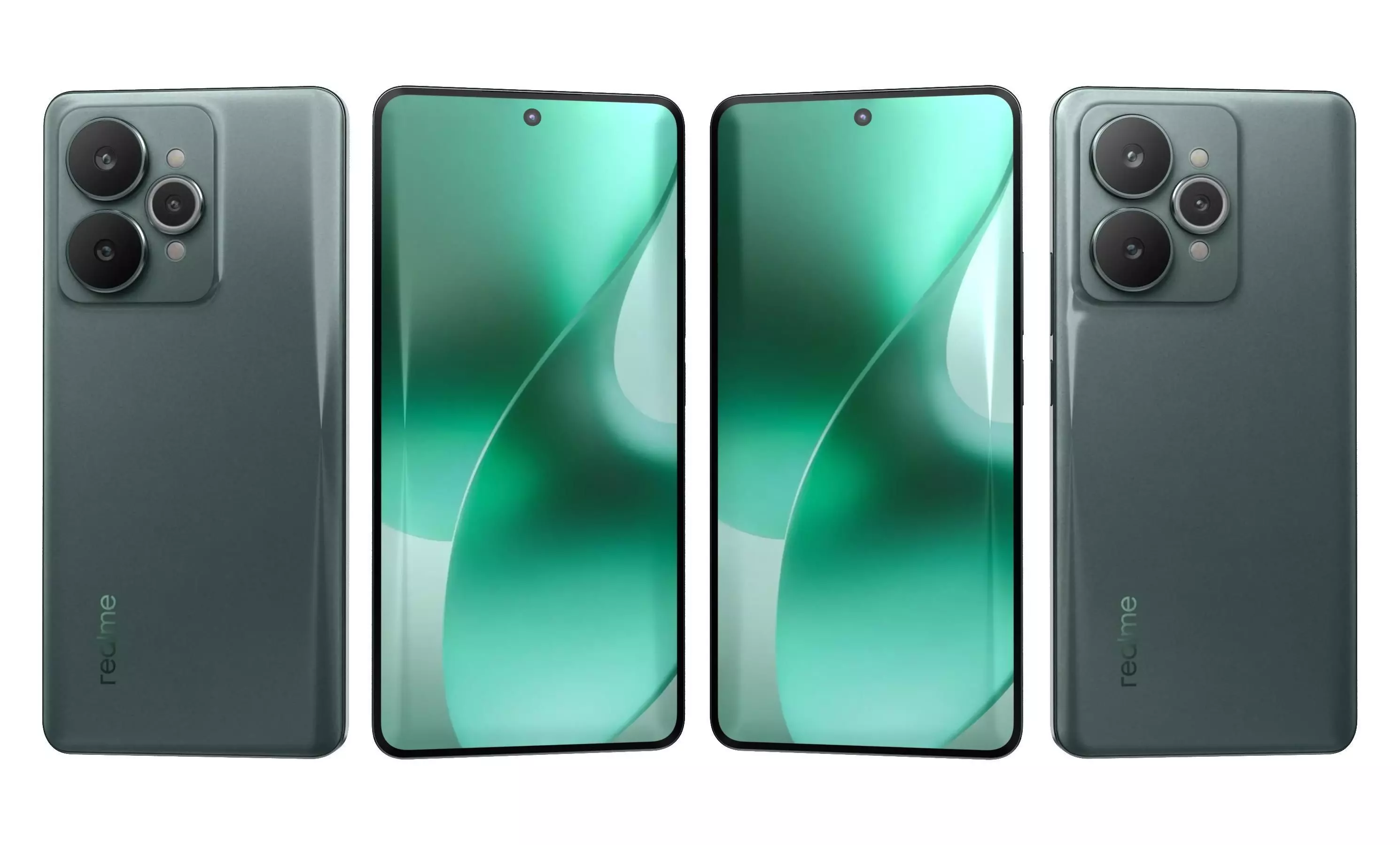 Realme 15 5G Green 3D model_12