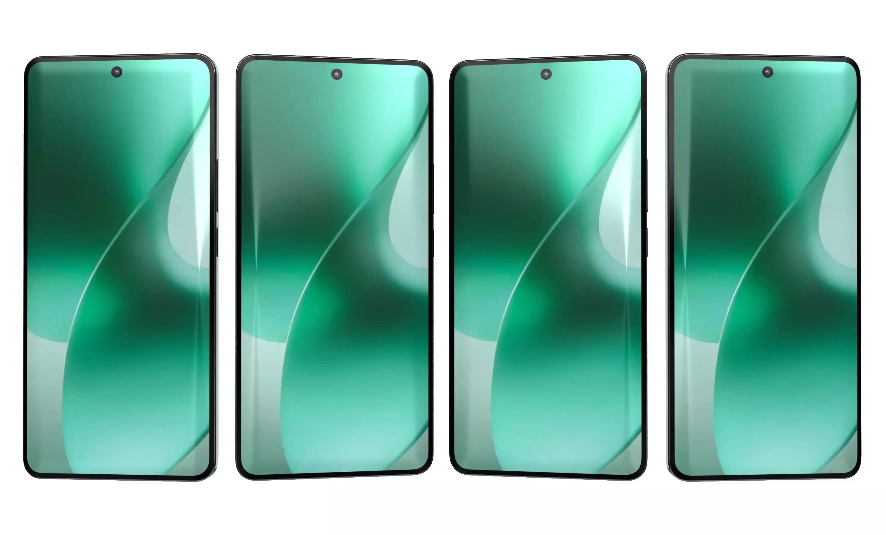 Realme 15 5G Green 3D model_15