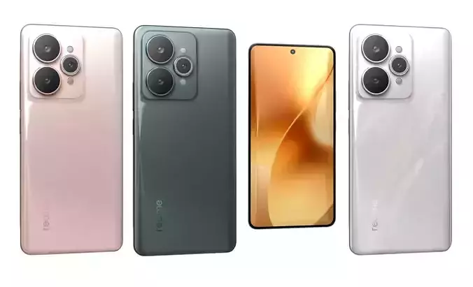 Realme 15 5G All Colors 3D model