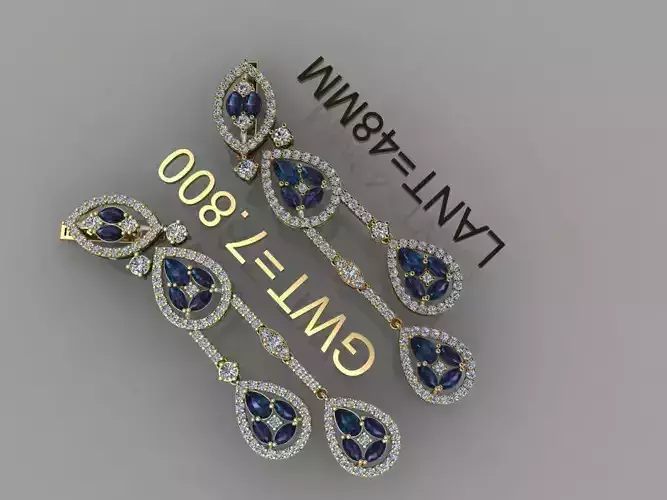 FASION EARING 3D model