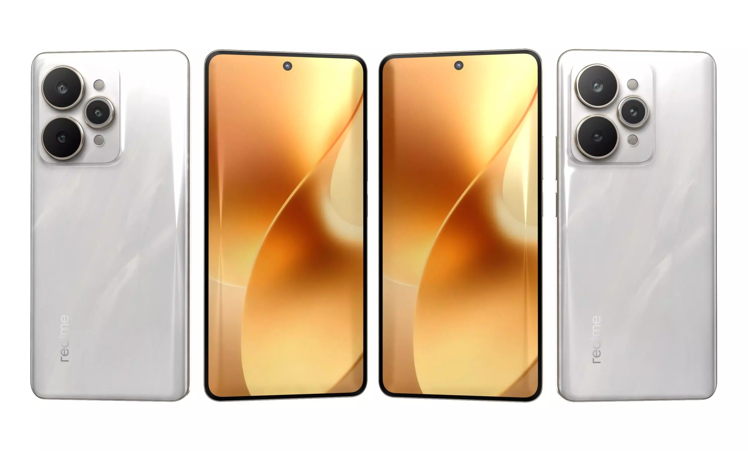 Realme 15 Pro 5G White 3D model_14