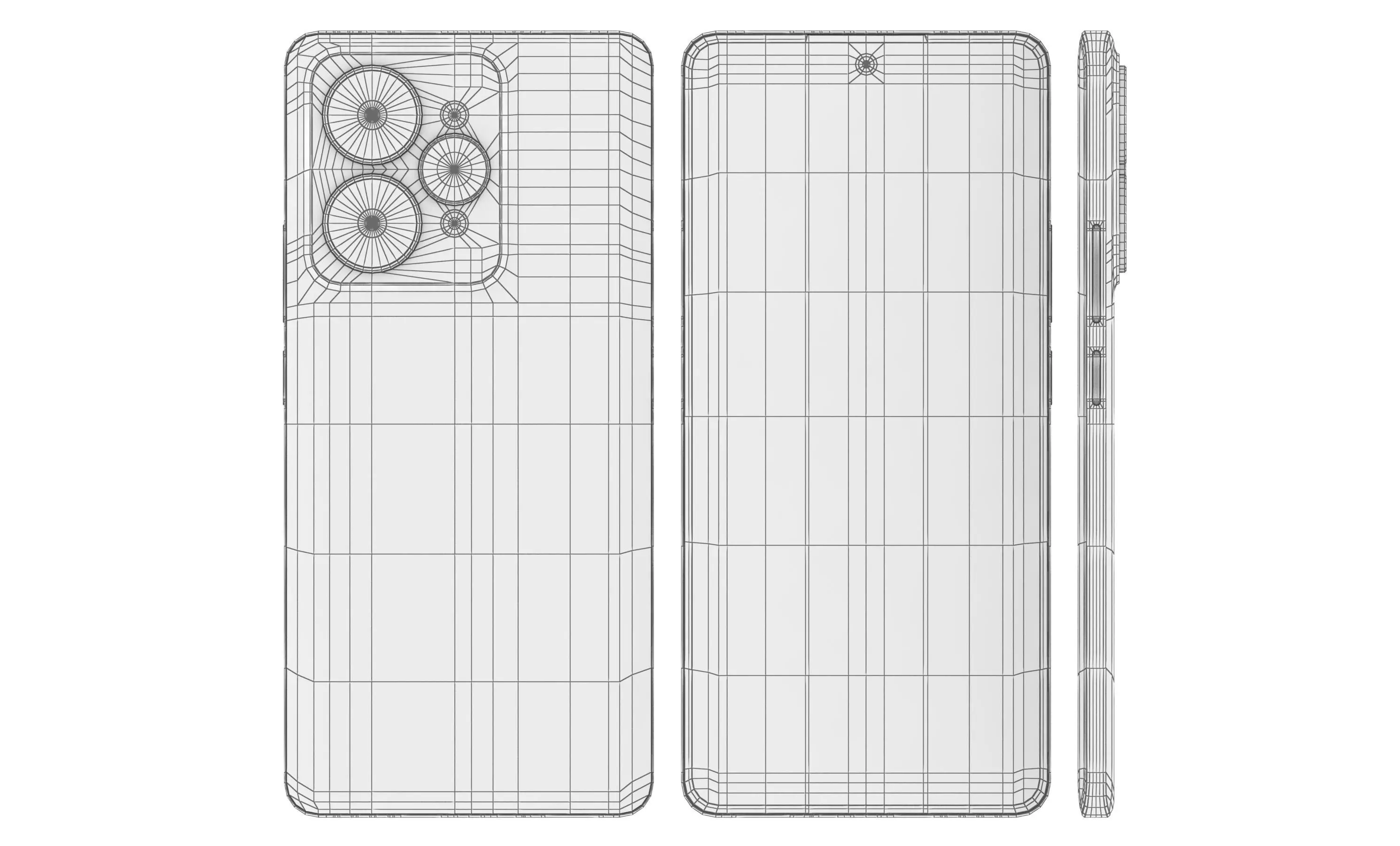 Realme 15 Pro 5G White 3D model_20