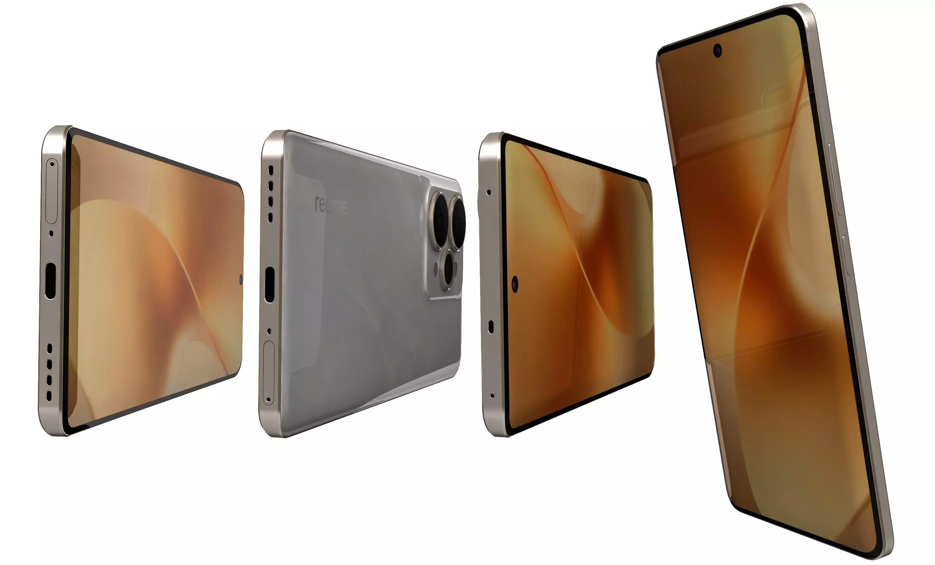 Realme 15 Pro 5G White 3D model_11