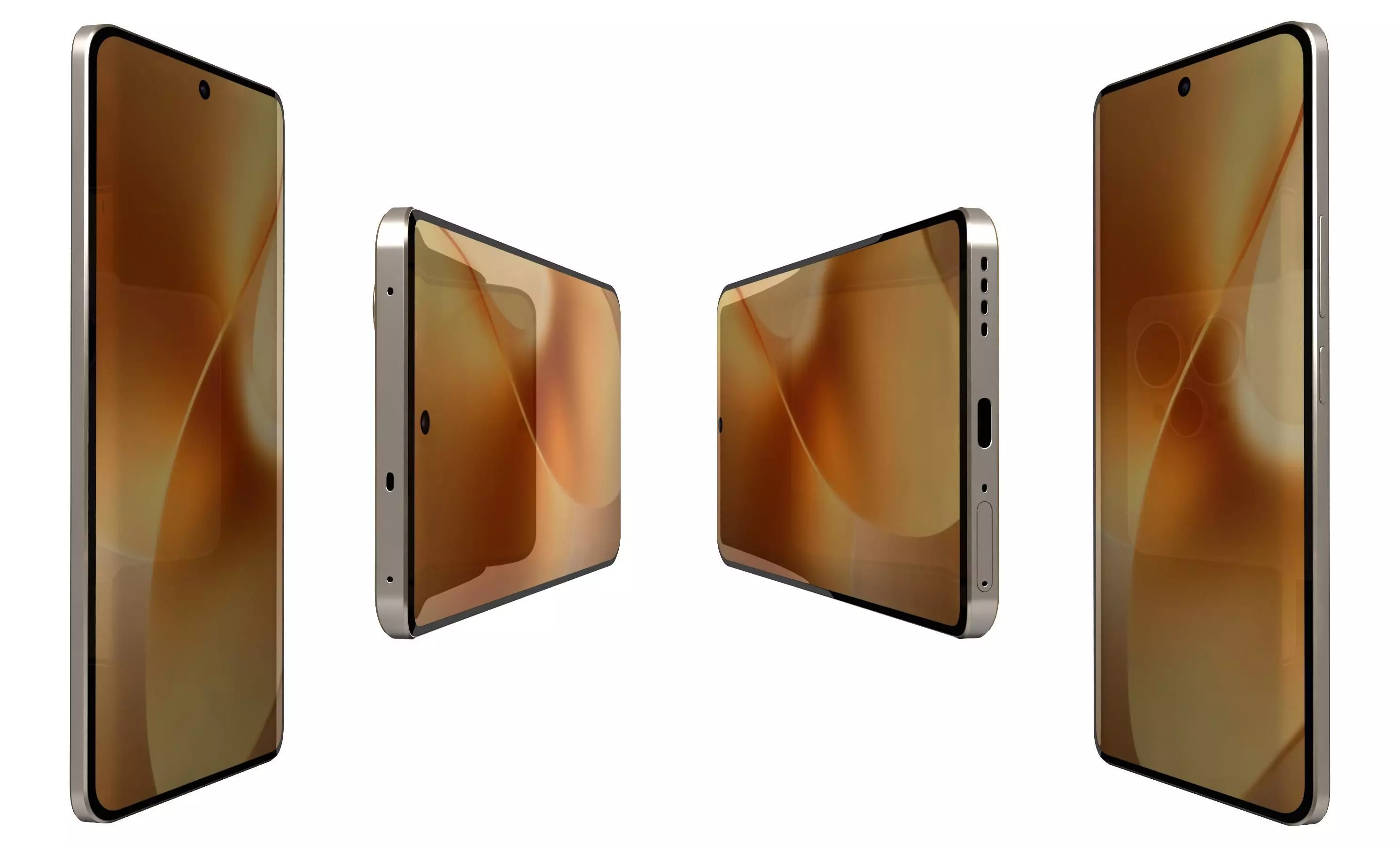 Realme 15 Pro 5G White 3D model_3