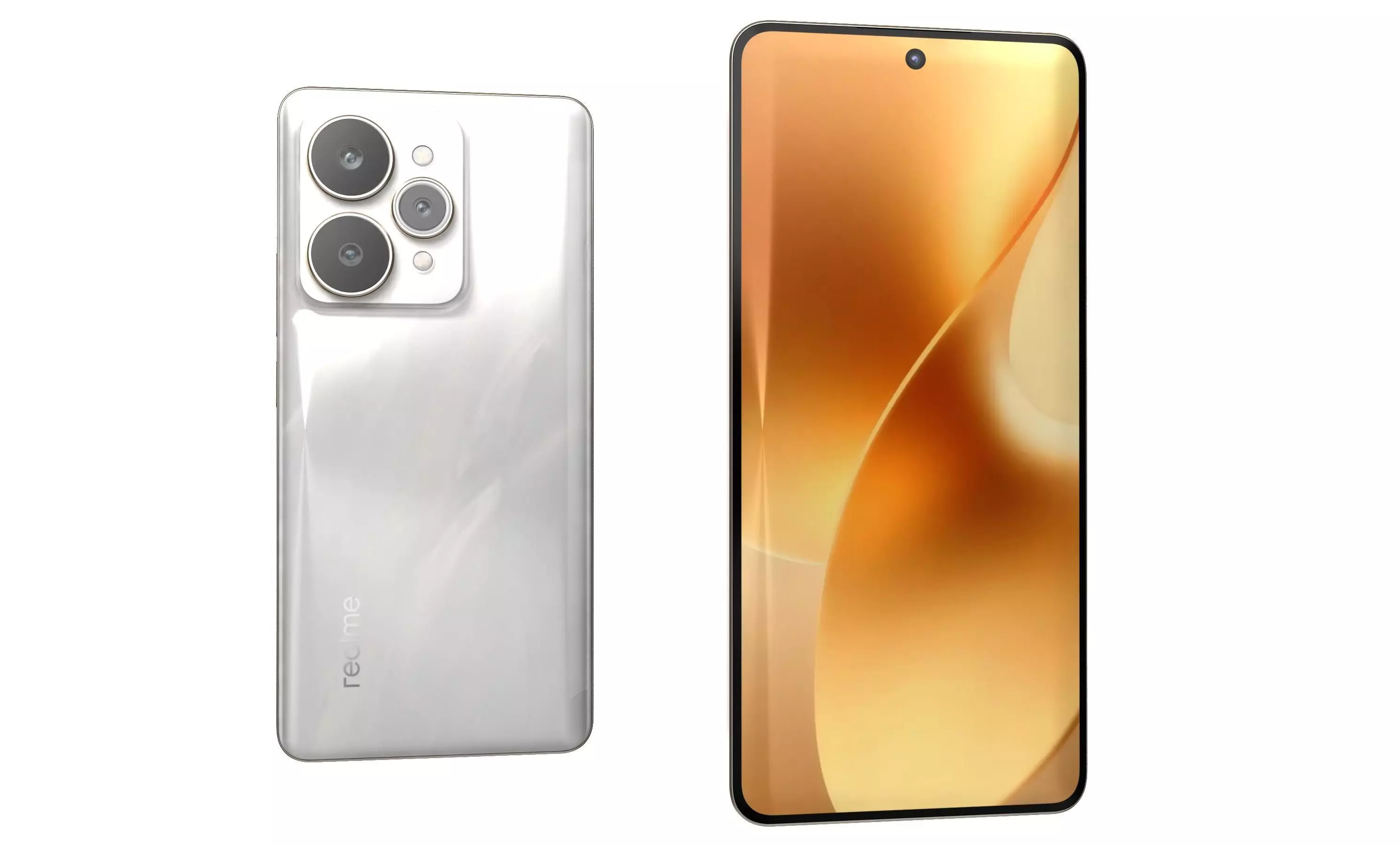Realme 15 Pro 5G White 3D model_1