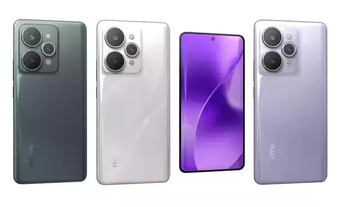 Realme 15 Pro 5G All Colors 3D model