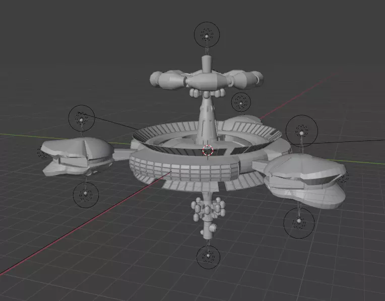 Jupiter Station 3D model_4