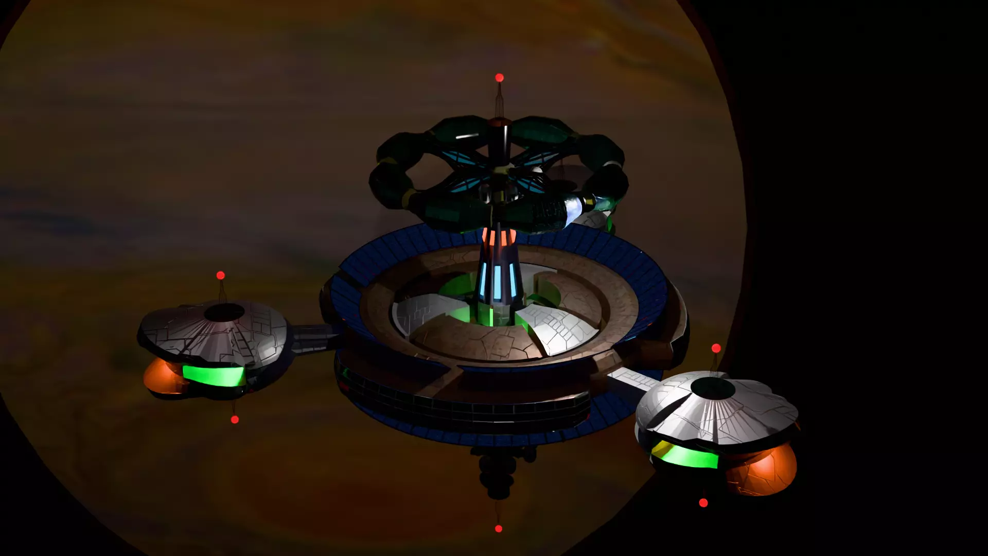 Jupiter Station 3D model_0