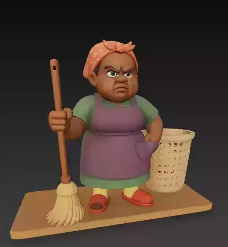 Two shoes Mammy coin keeper 3D print model
