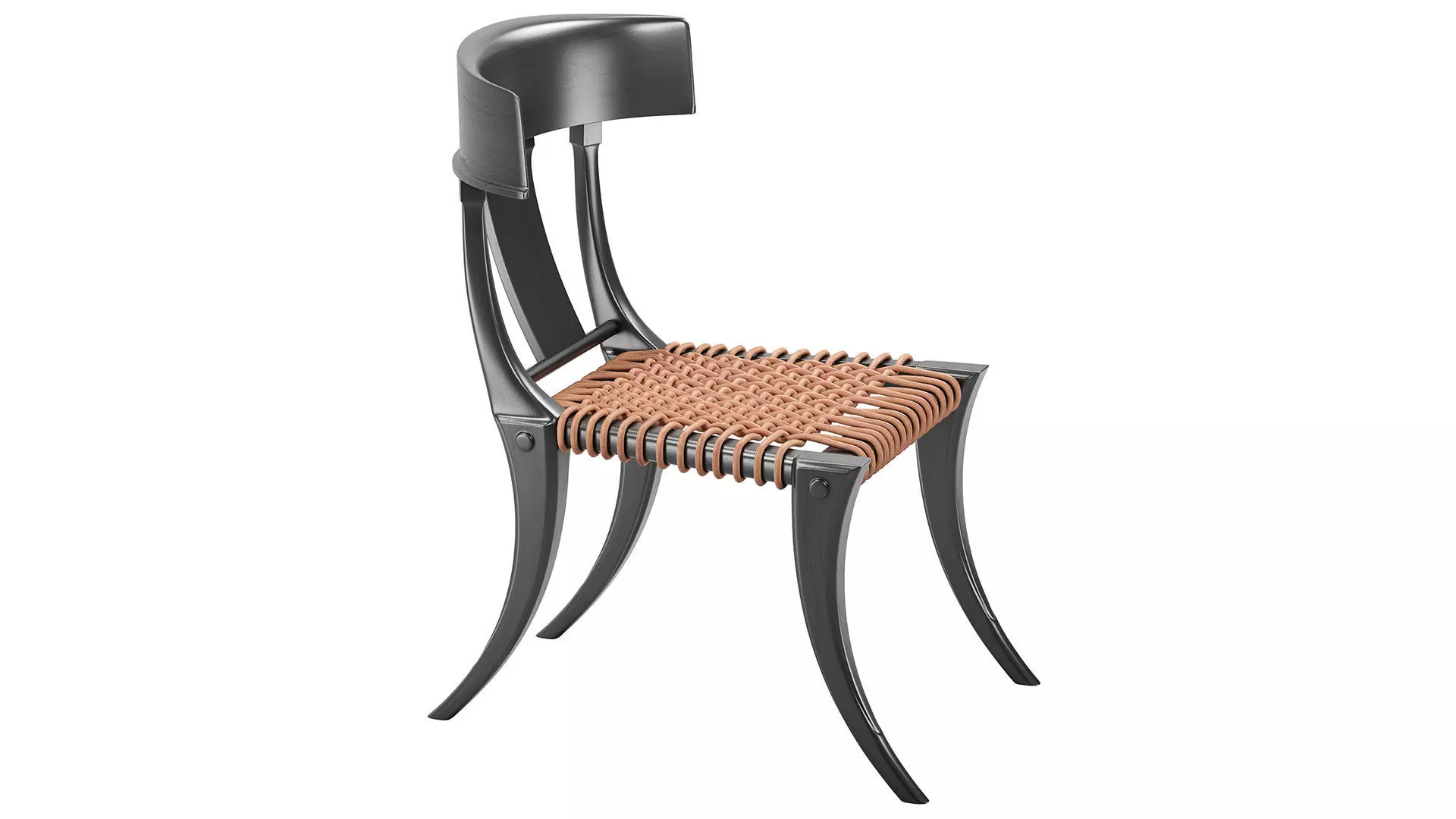 Klismos Chair 3D model_8