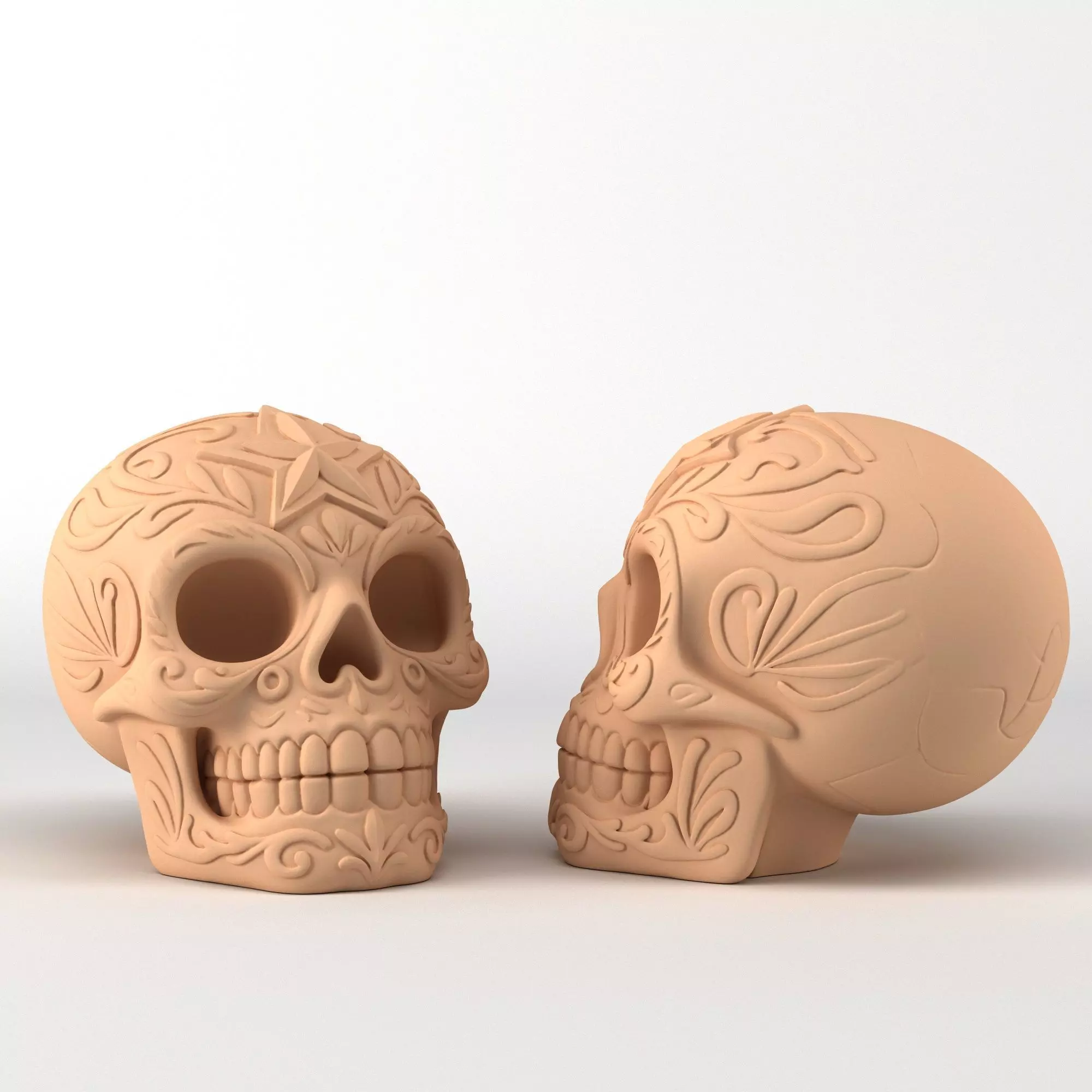 3D Printable Halloween Figurine Set 3D print model_3